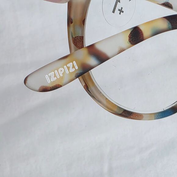 Izipizi Unisex Reading Glasses #D C18 EEC  +1.00/PD =61mm  Blue Tortoise New - Picture 5 of 11